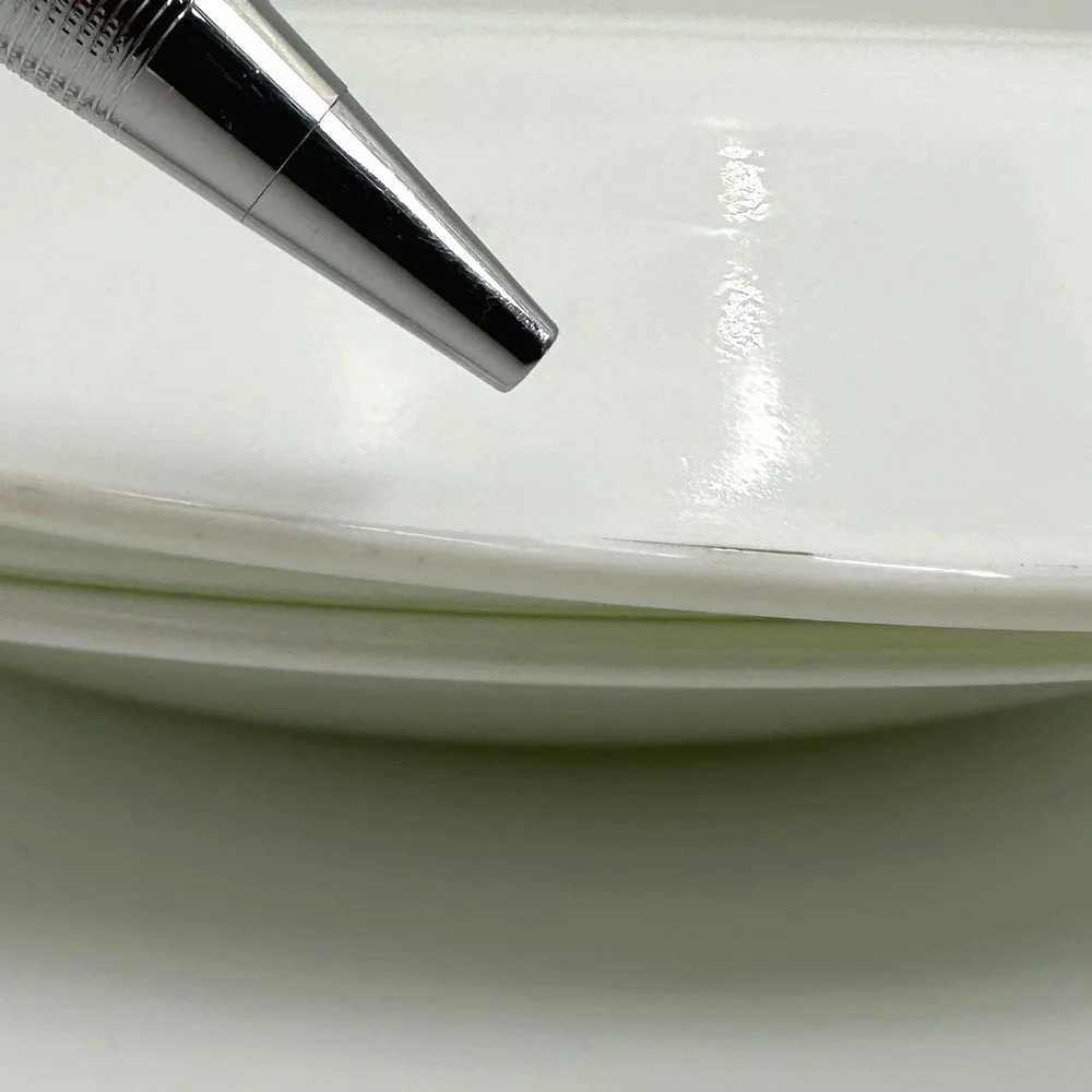 Vtg Corelle Replacement Saucers Green Band Wildflower Meadow Strawberry Set 3